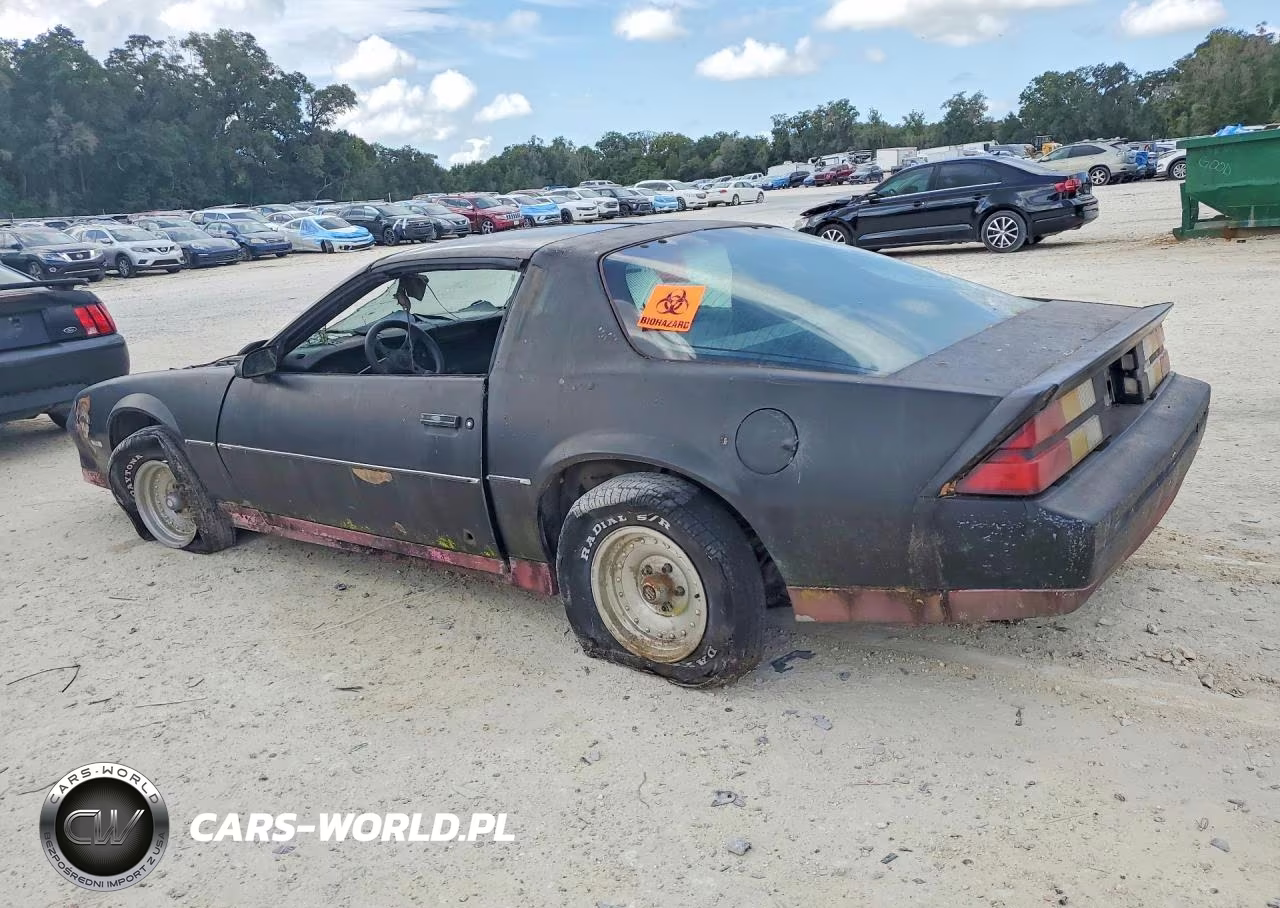 1982 Chevrolet Camaro VIN:1G1AP877XCN117862 - 2