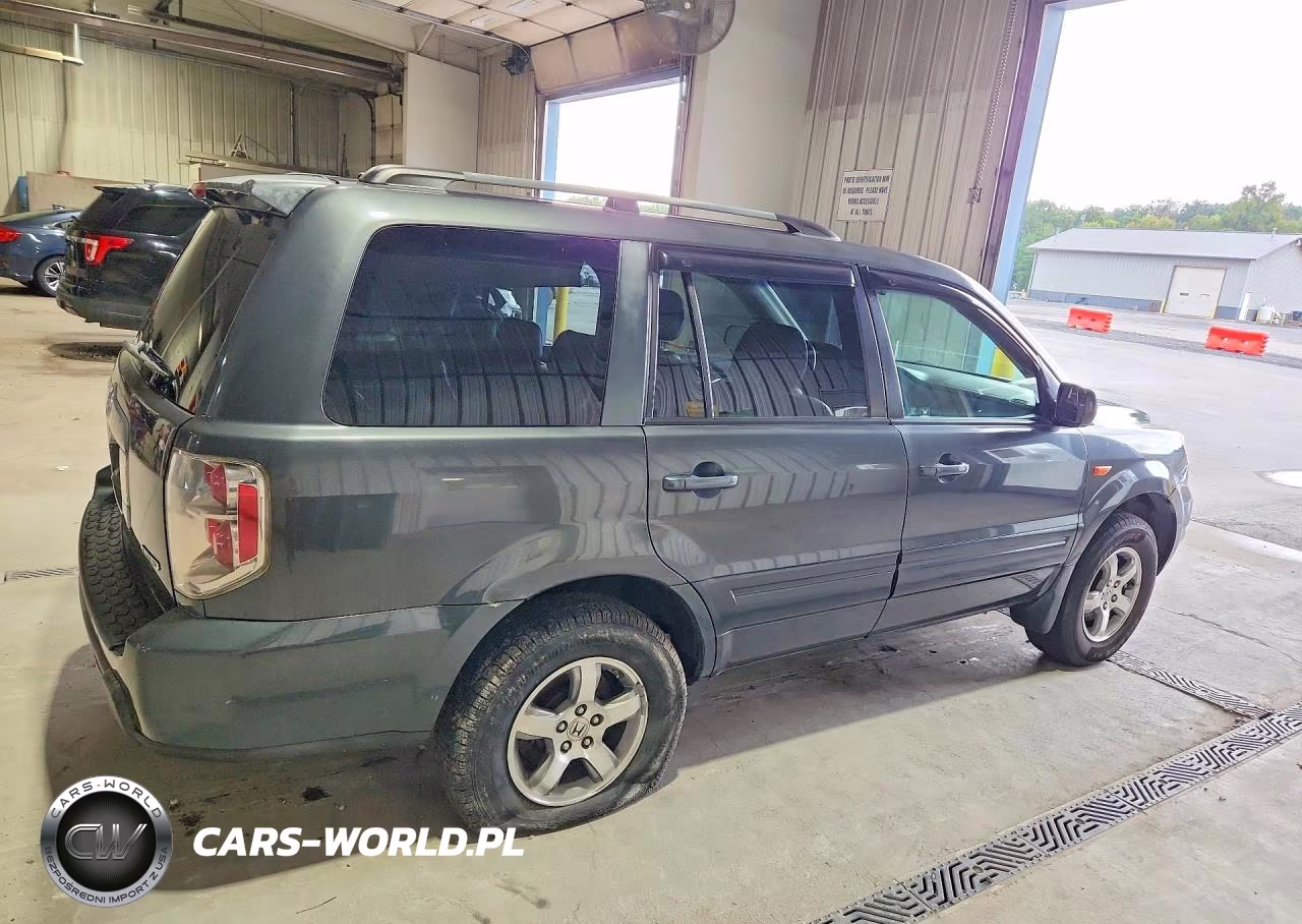 2006 Honda Pilot Ex VIN:2HKYF18756H505911 - 3