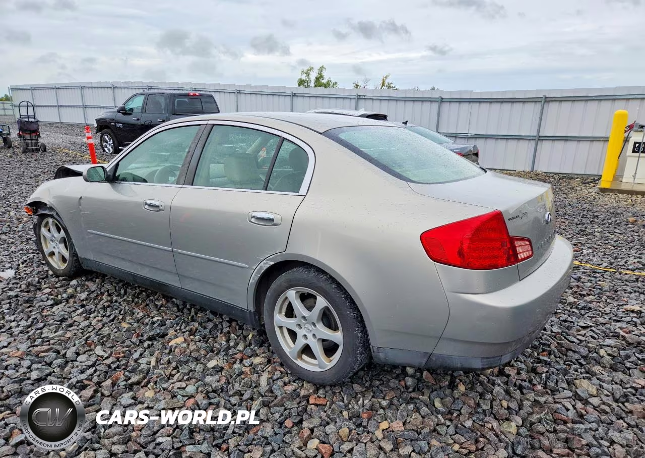 2003 Infiniti G35 Base VIN:JNKCV51E83M305473 - 2