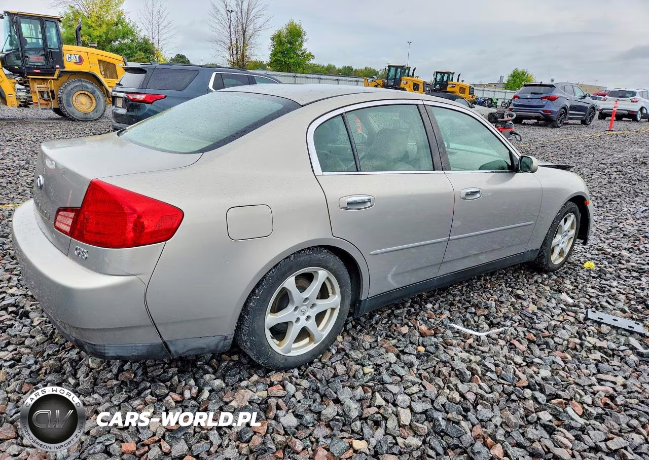 2003 Infiniti G35 Base VIN:JNKCV51E83M305473 - 3