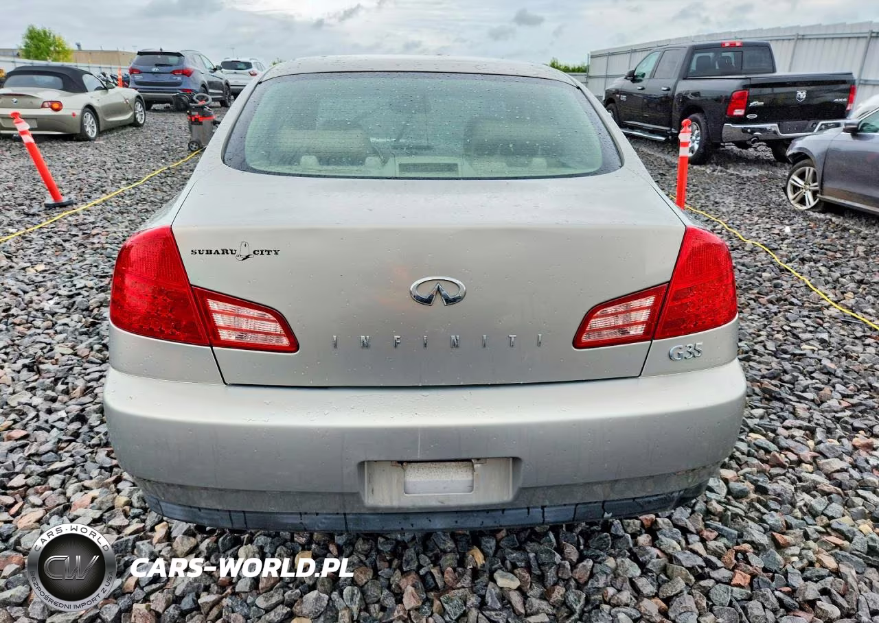 2003 Infiniti G35 Base VIN:JNKCV51E83M305473 - 6