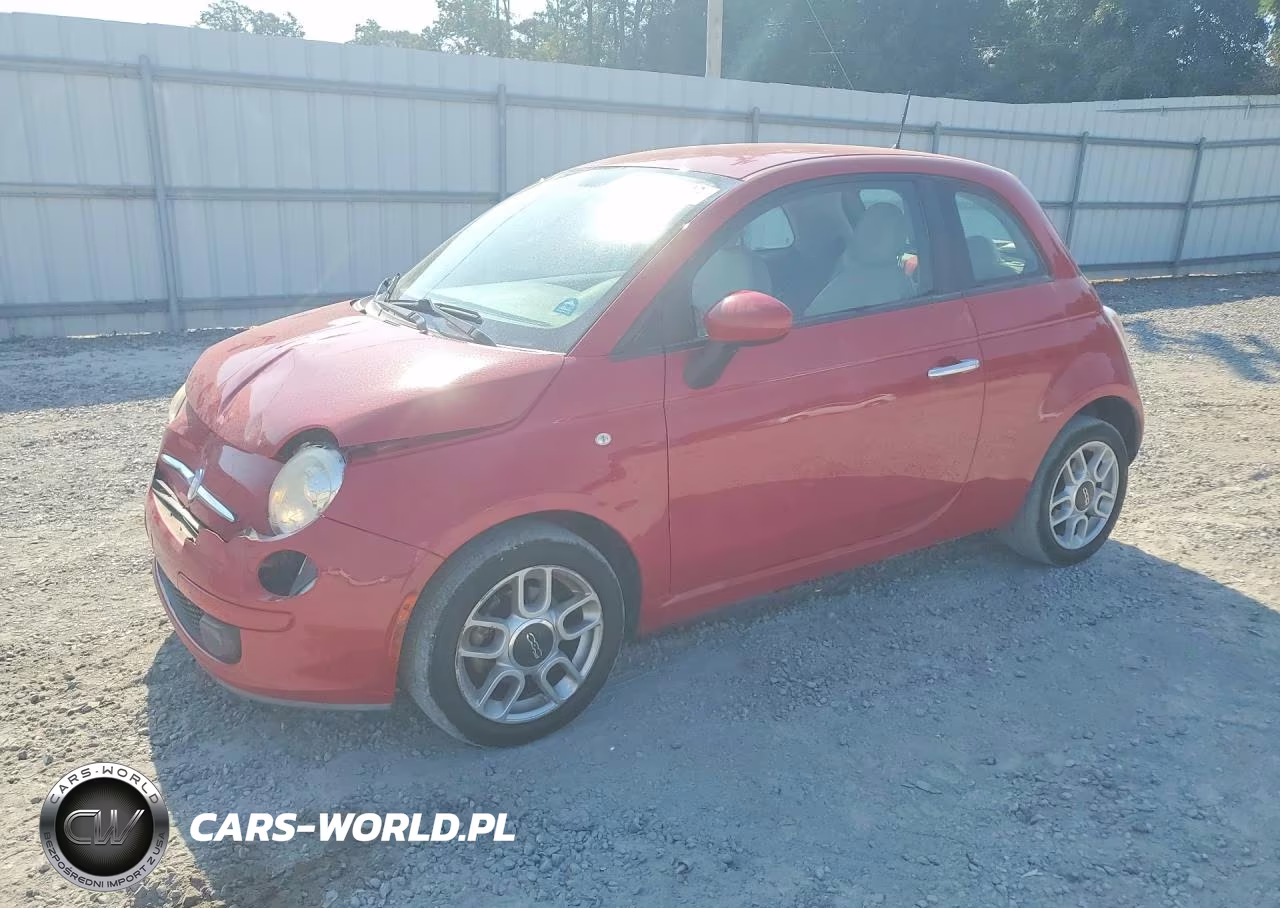 2012 Fiat 500 Pop VIN:3C3CFFAR7CT369817 - 1