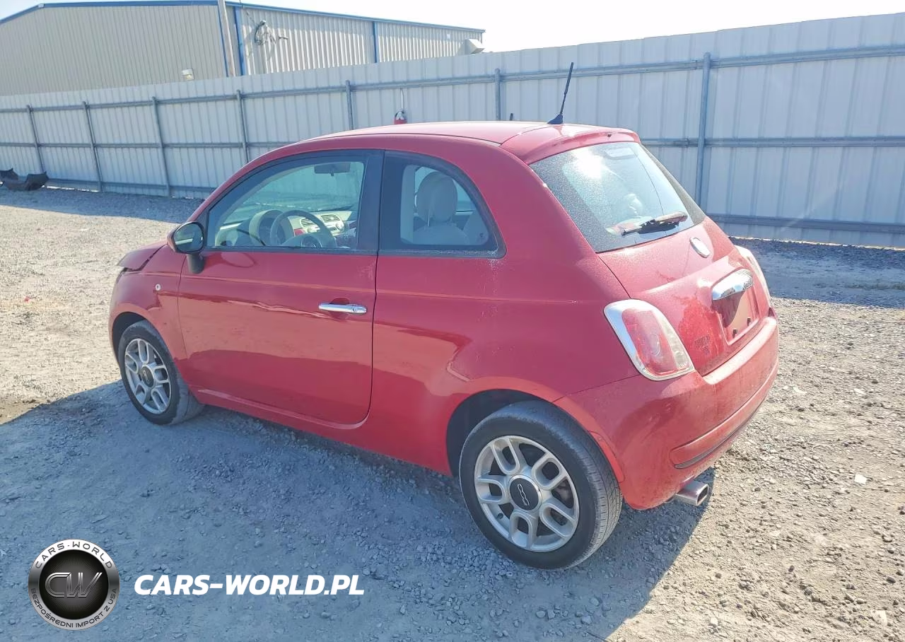 2012 Fiat 500 Pop VIN:3C3CFFAR7CT369817 - 2