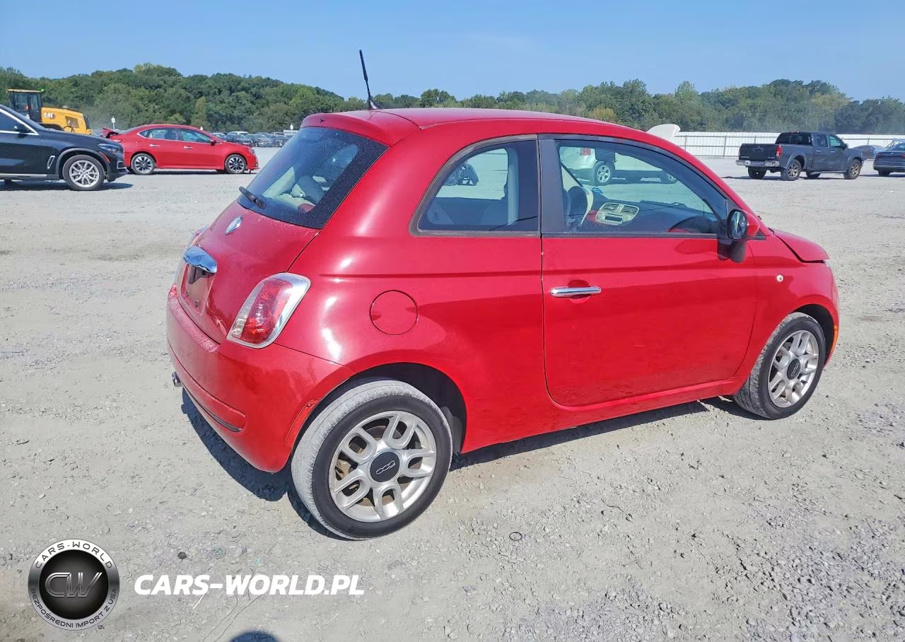 2012 Fiat 500 Pop VIN:3C3CFFAR7CT369817 - 3