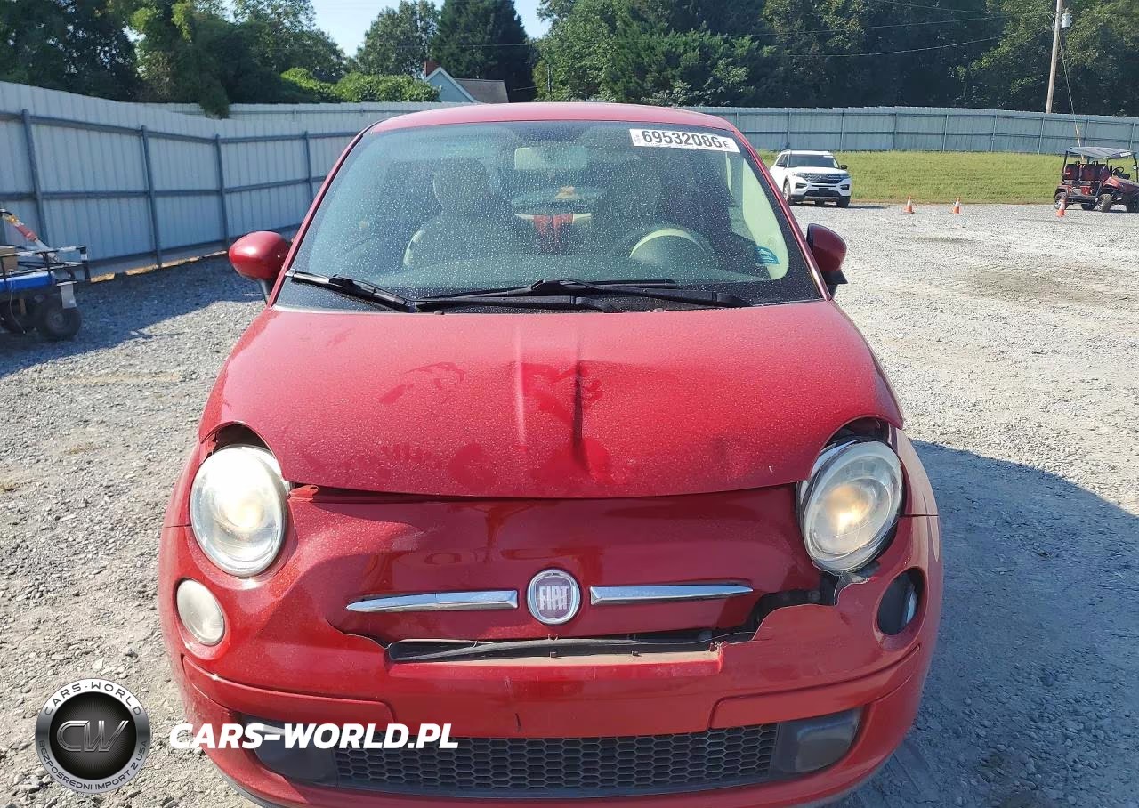 2012 Fiat 500 Pop VIN:3C3CFFAR7CT369817 - 5