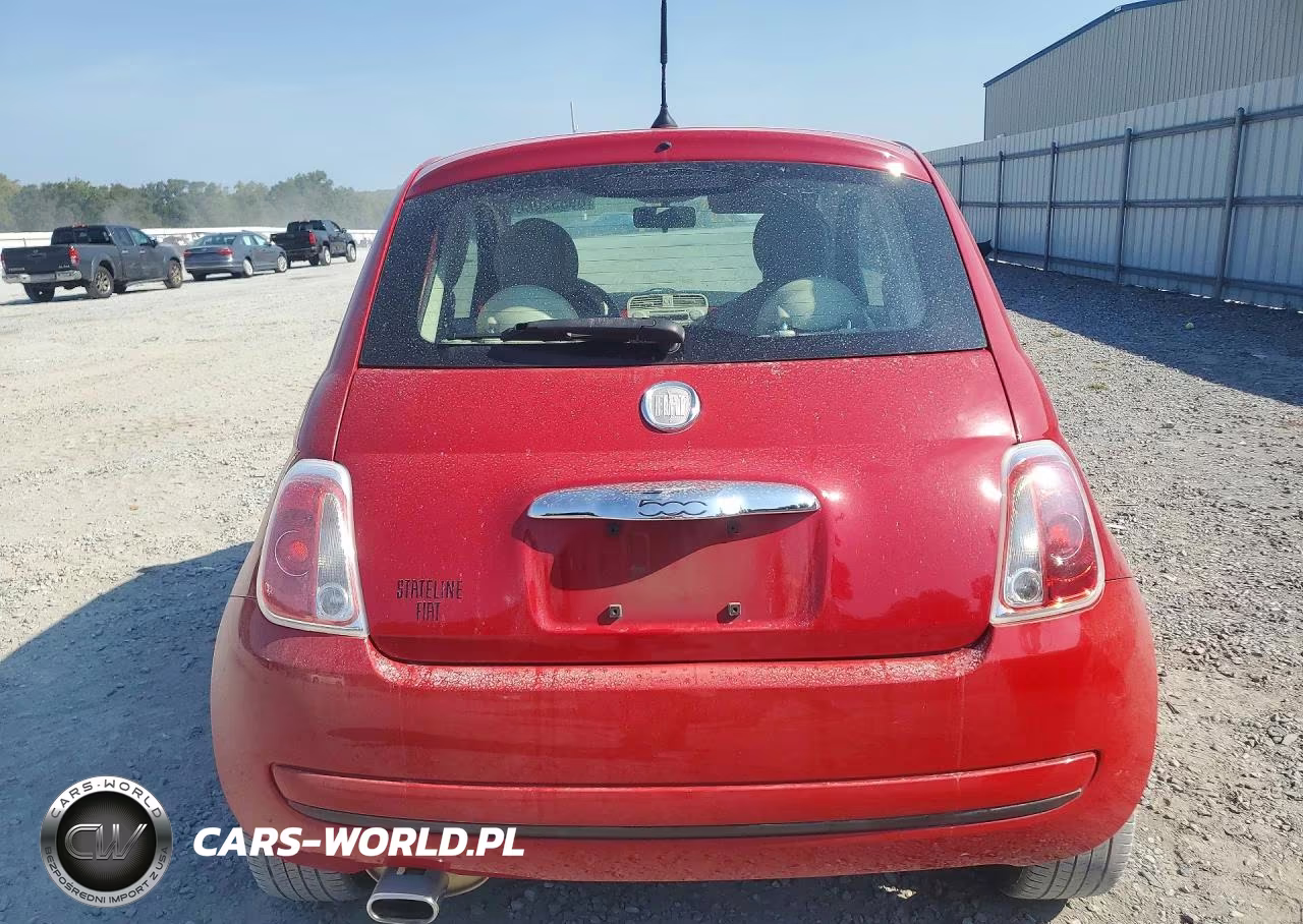2012 Fiat 500 Pop VIN:3C3CFFAR7CT369817 - 6