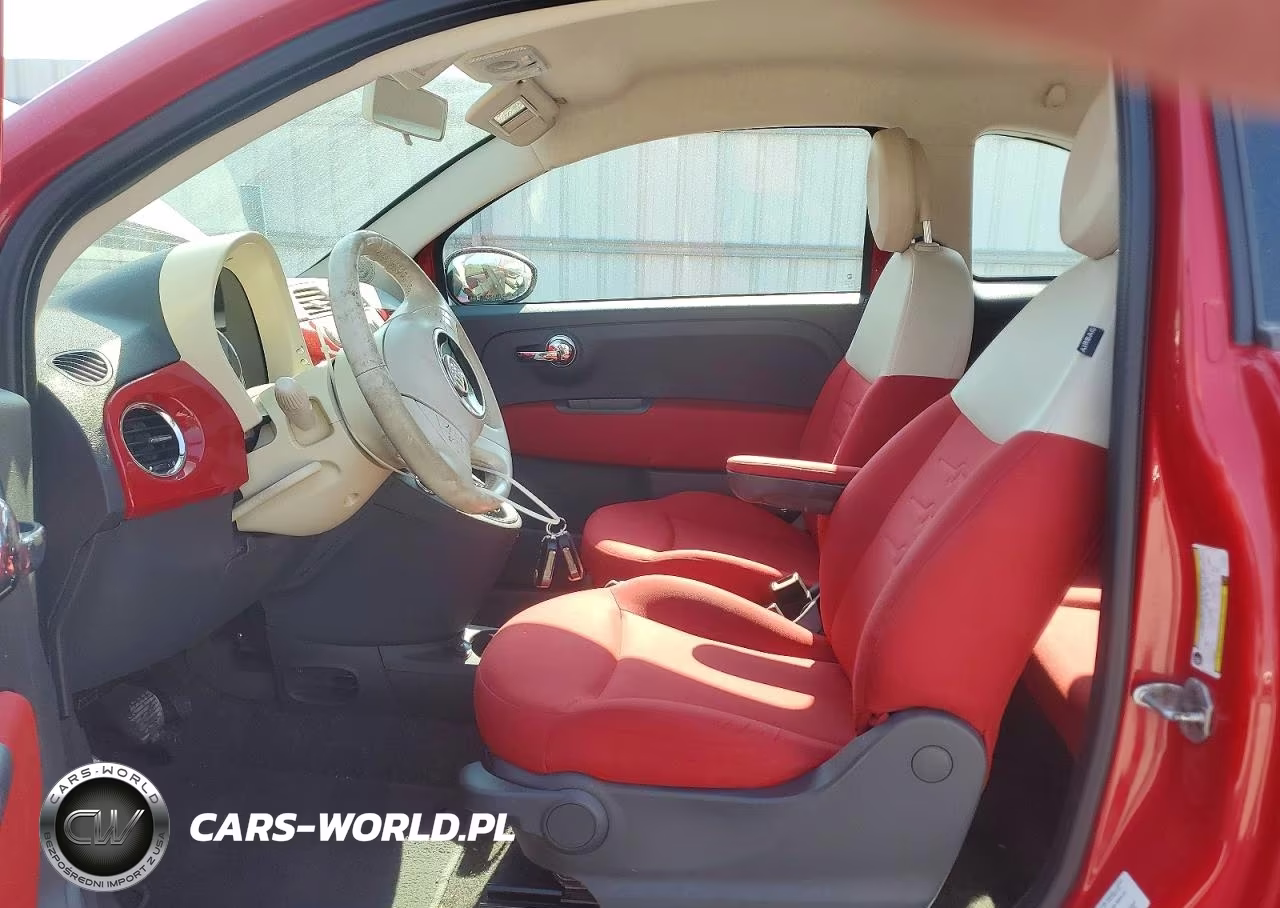 2012 Fiat 500 Pop VIN:3C3CFFAR7CT369817 - 7