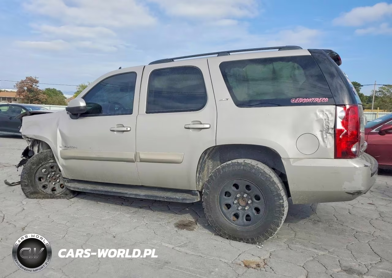 2008 GMC Yukon VIN:1GKFK13048J191017 - 2
