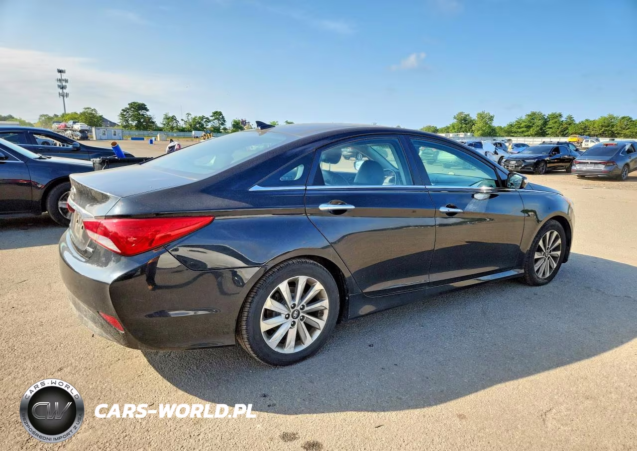 2014 Hyundai Sonata Limited VIN:5NPEC4AC2EH890881 - 3