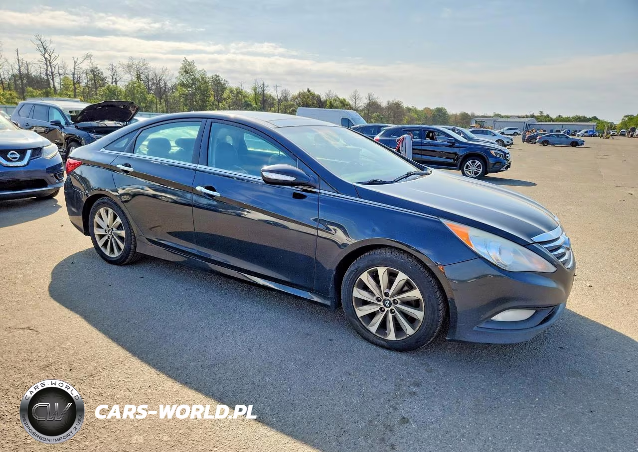2014 Hyundai Sonata Limited VIN:5NPEC4AC2EH890881 - 4