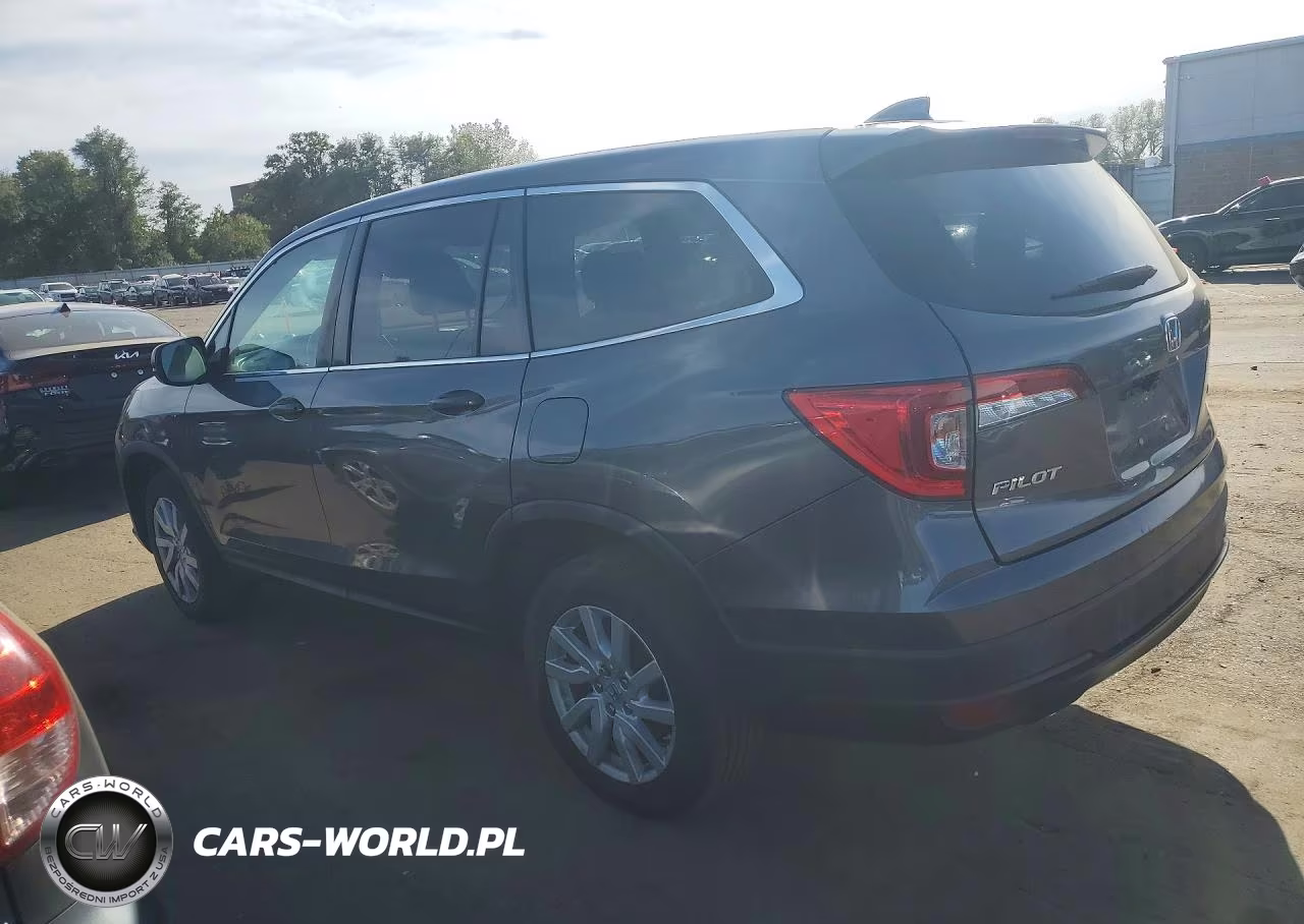 2019 Honda Pilot Lx VIN:5FNYF6H16KB030092 - 2