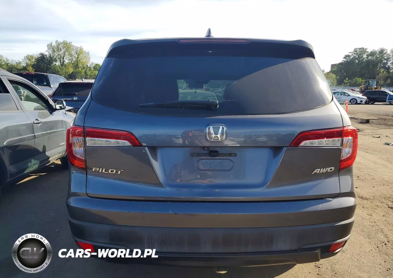 2019 Honda Pilot Lx VIN:5FNYF6H16KB030092 - 6