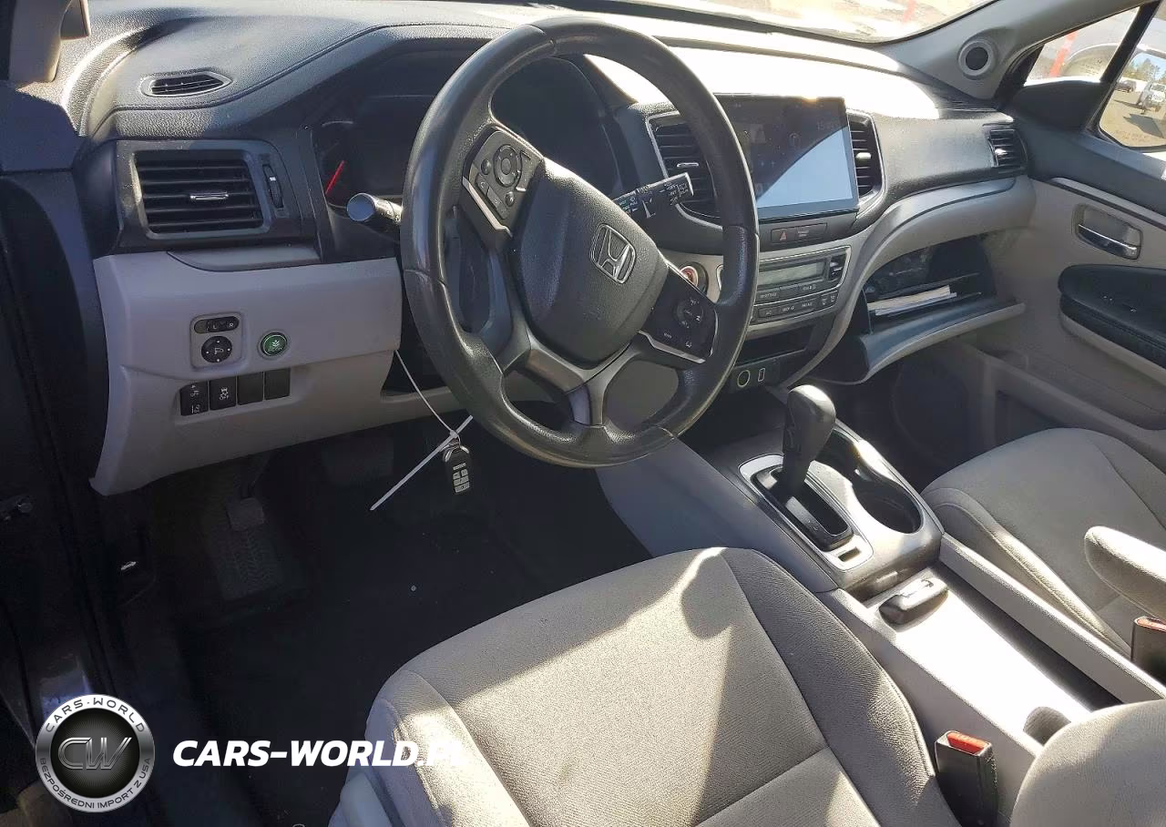 2019 Honda Pilot Lx VIN:5FNYF6H16KB030092 - 8