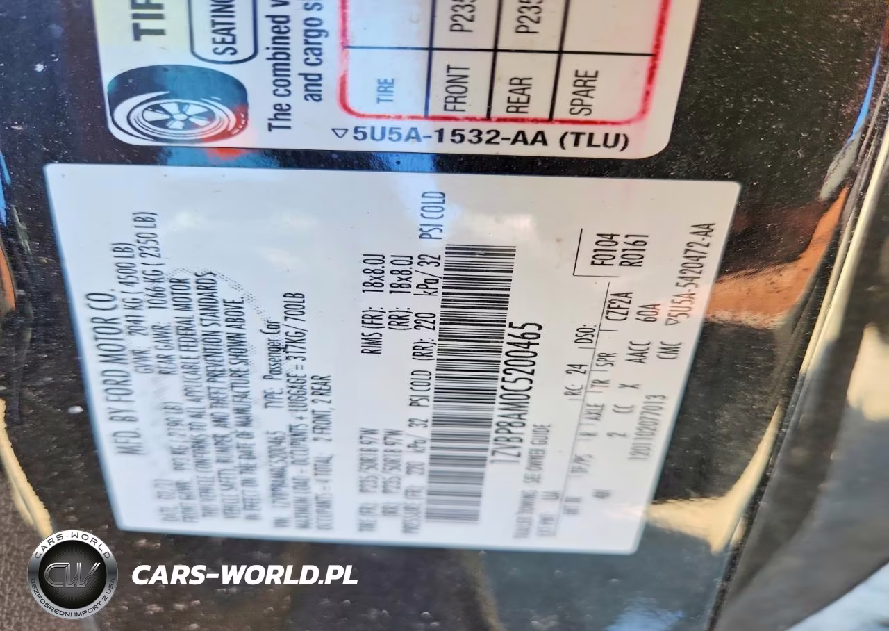 2012 Ford Mustang VIN:1ZVBP8AM0C5200465 - 12