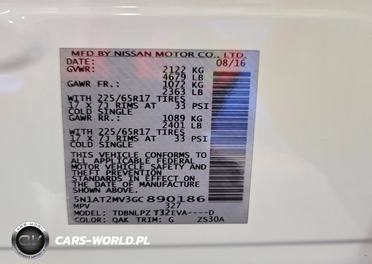 2016 Nissan Rogue S VIN:5N1AT2MV3GC890186 - 13