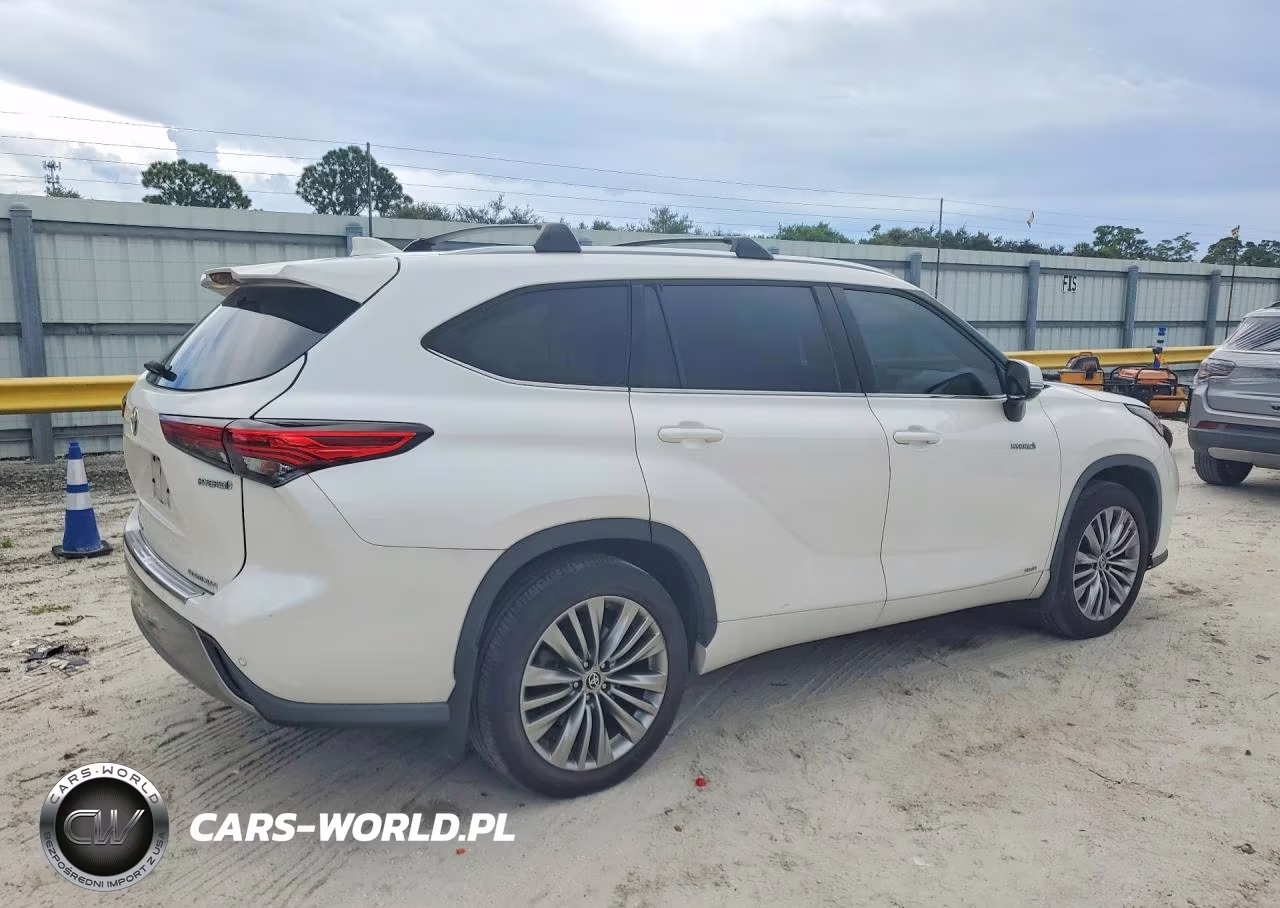 2020 Toyota Highlander Hybrid Platinum VIN:5TDEBRCH9LS005110 - 3
