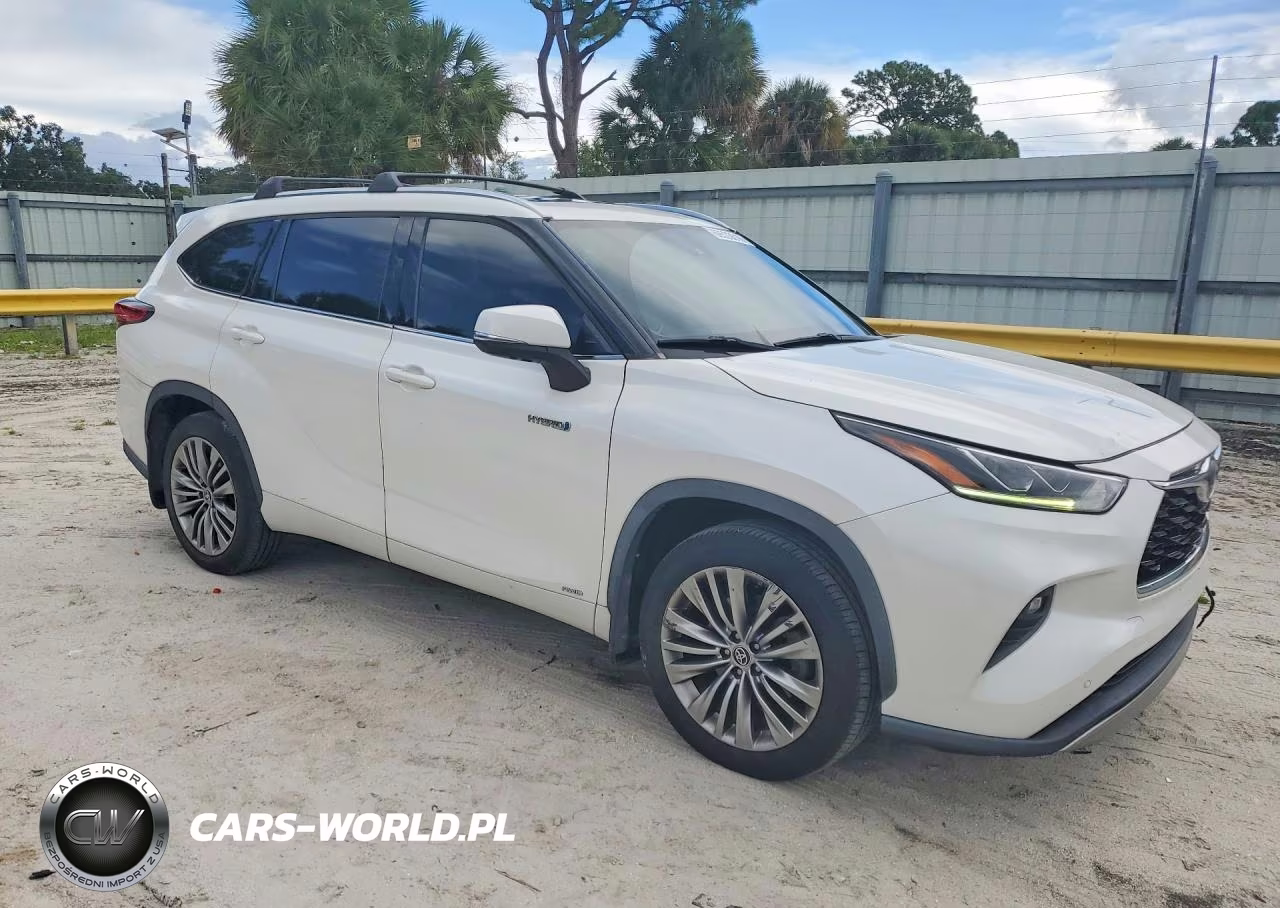 2020 Toyota Highlander Hybrid Platinum VIN:5TDEBRCH9LS005110 - 4