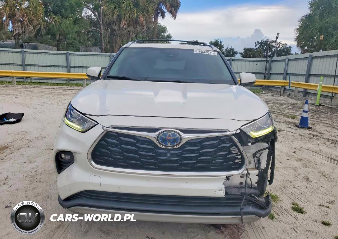 2020 Toyota Highlander Hybrid Platinum VIN:5TDEBRCH9LS005110 - 5