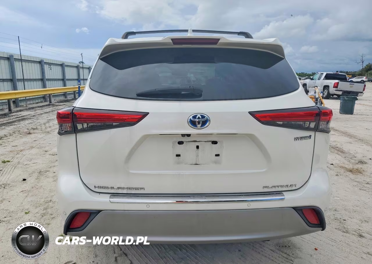 2020 Toyota Highlander Hybrid Platinum VIN:5TDEBRCH9LS005110 - 6