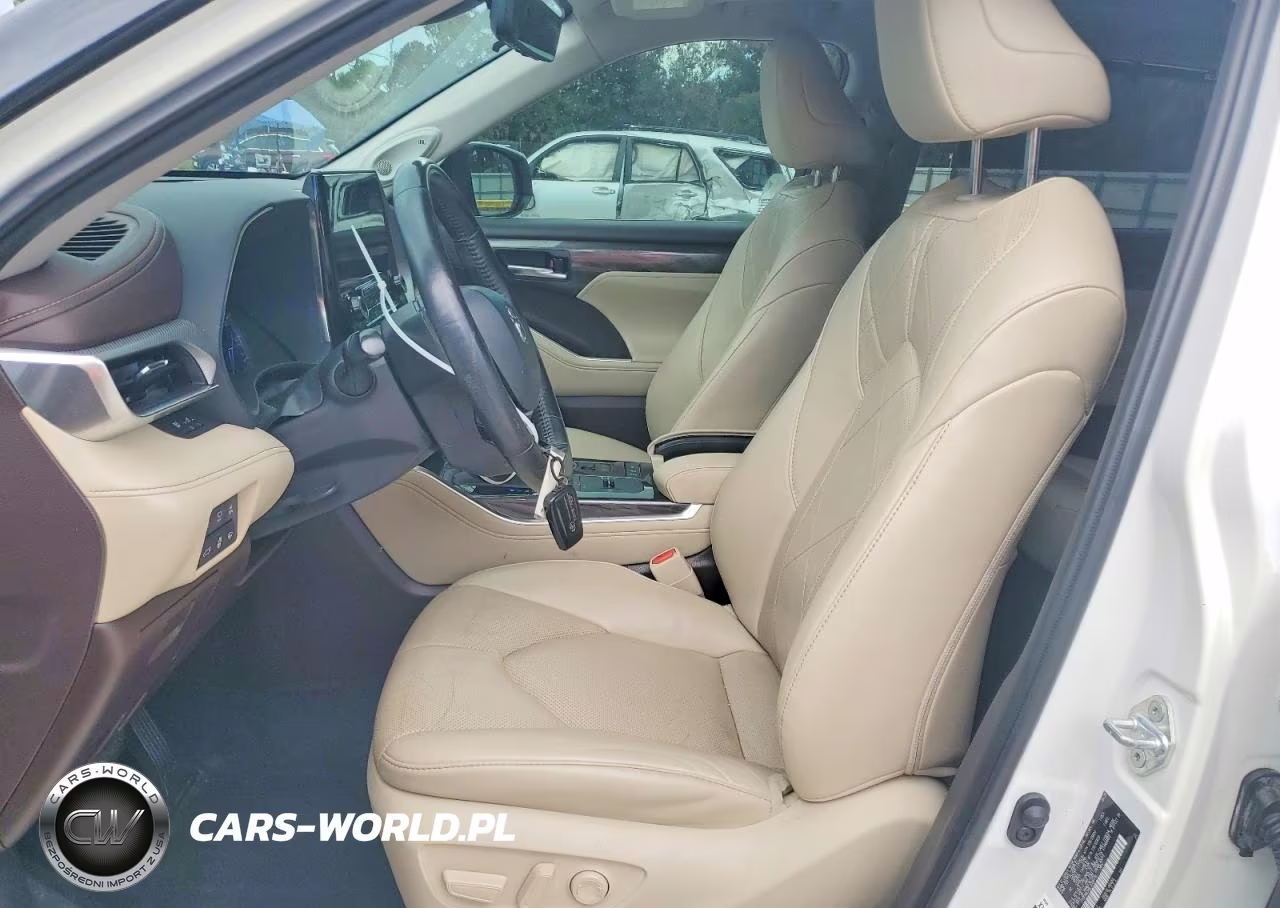 2020 Toyota Highlander Hybrid Platinum VIN:5TDEBRCH9LS005110 - 7