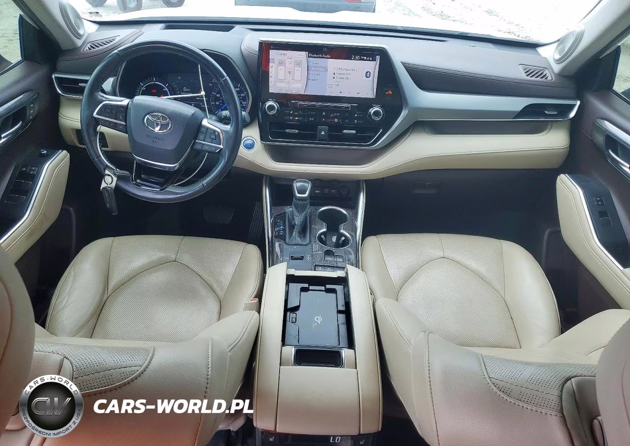 2020 Toyota Highlander Hybrid Platinum VIN:5TDEBRCH9LS005110 - 8
