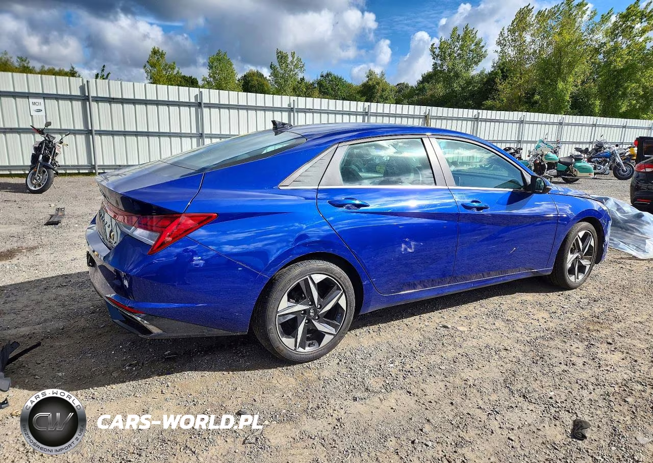 2021 Hyundai Elantra Limited VIN:5NPLP4AG9MH004956 - 3