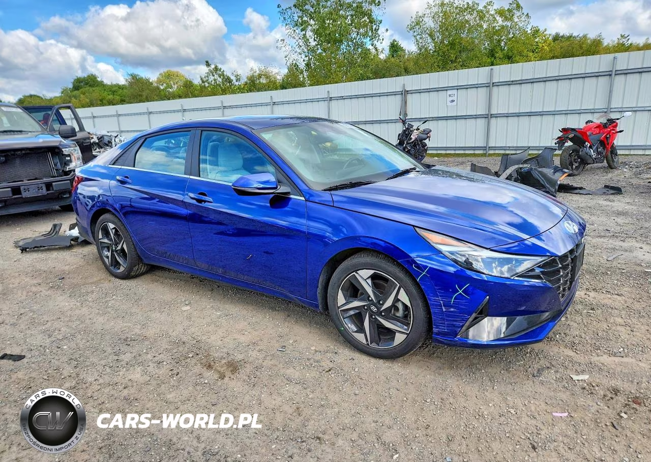 2021 Hyundai Elantra Limited VIN:5NPLP4AG9MH004956 - 4