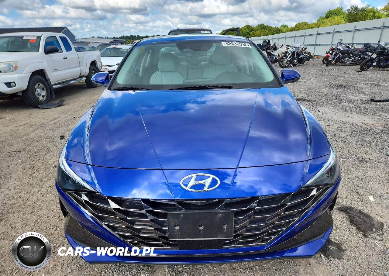2021 Hyundai Elantra Limited VIN:5NPLP4AG9MH004956 - 5