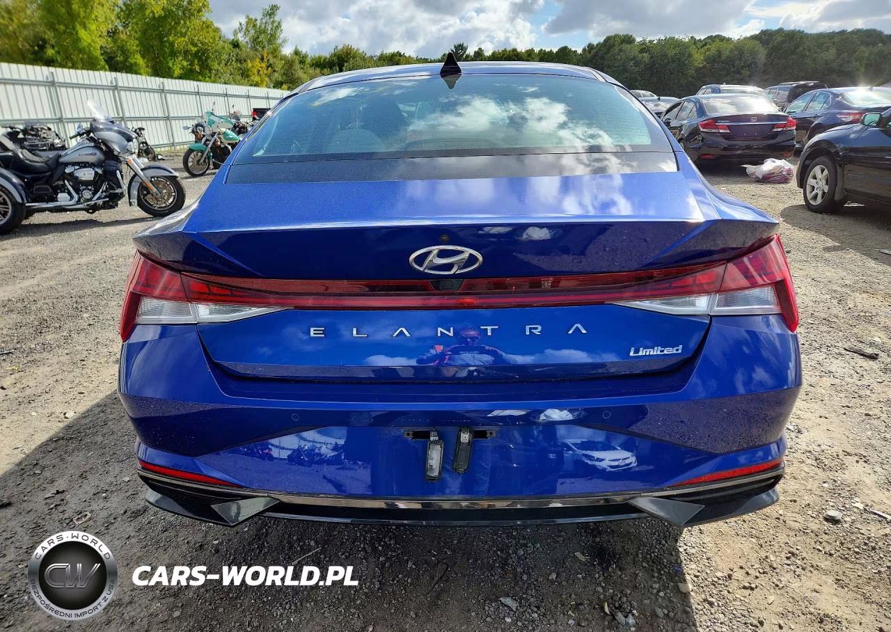 2021 Hyundai Elantra Limited VIN:5NPLP4AG9MH004956 - 6