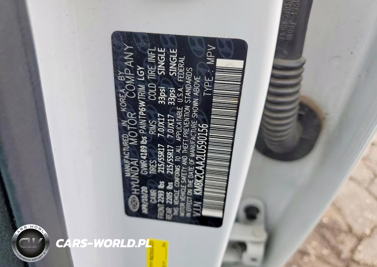 2020 Hyundai Kona Sel VIN:KM8K2CAA2LU590156 - 14