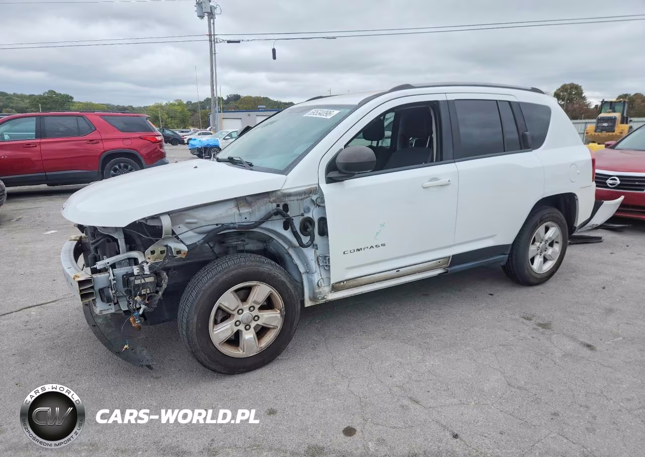 2015 Jeep Compass Sport VIN:1C4NJCBA8FD366901 - 1
