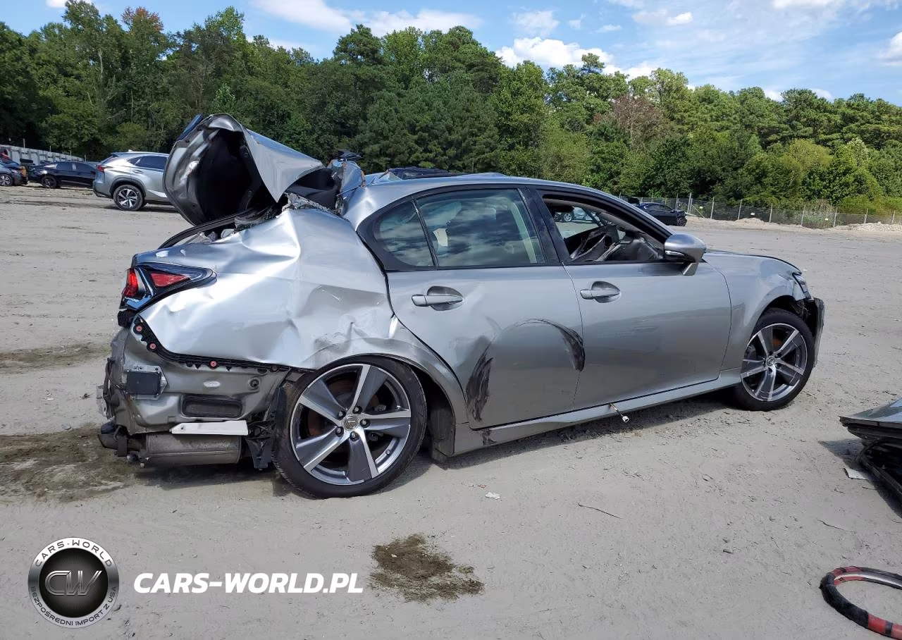 2017 Lexus Gs 350 Base VIN:JTHBZ1BL2HA012229 - 3