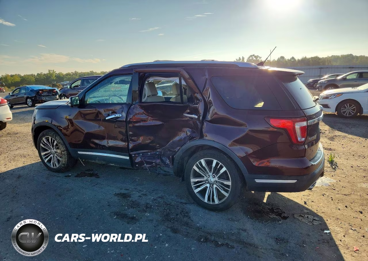 2018 Ford Explorer Platinum VIN:1FM5K8HT3JGB29948 - 2
