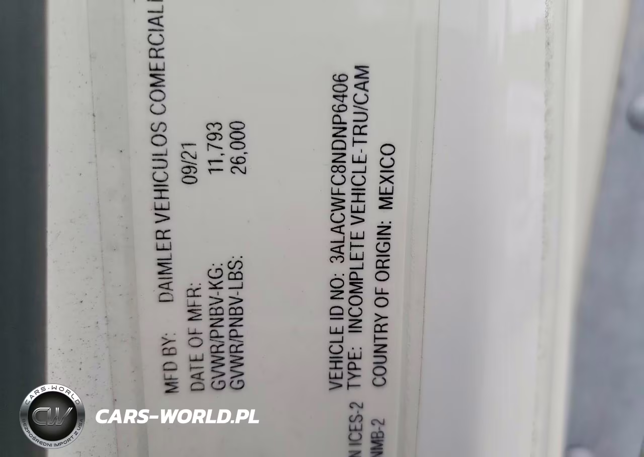 2022 Freightliner M2 106 Med - Box Truck VIN:3ALACWFC8NDNP6406 - 11