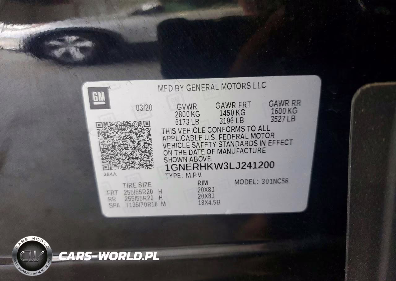 2020 Chevrolet Traverse Lt VIN:1GNERHKW3LJ241200 - 13