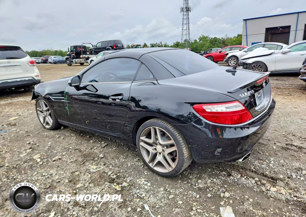 2013 Mercedes-Benz Slk 250 VIN:WDDPK4HA0DF057188 - 2