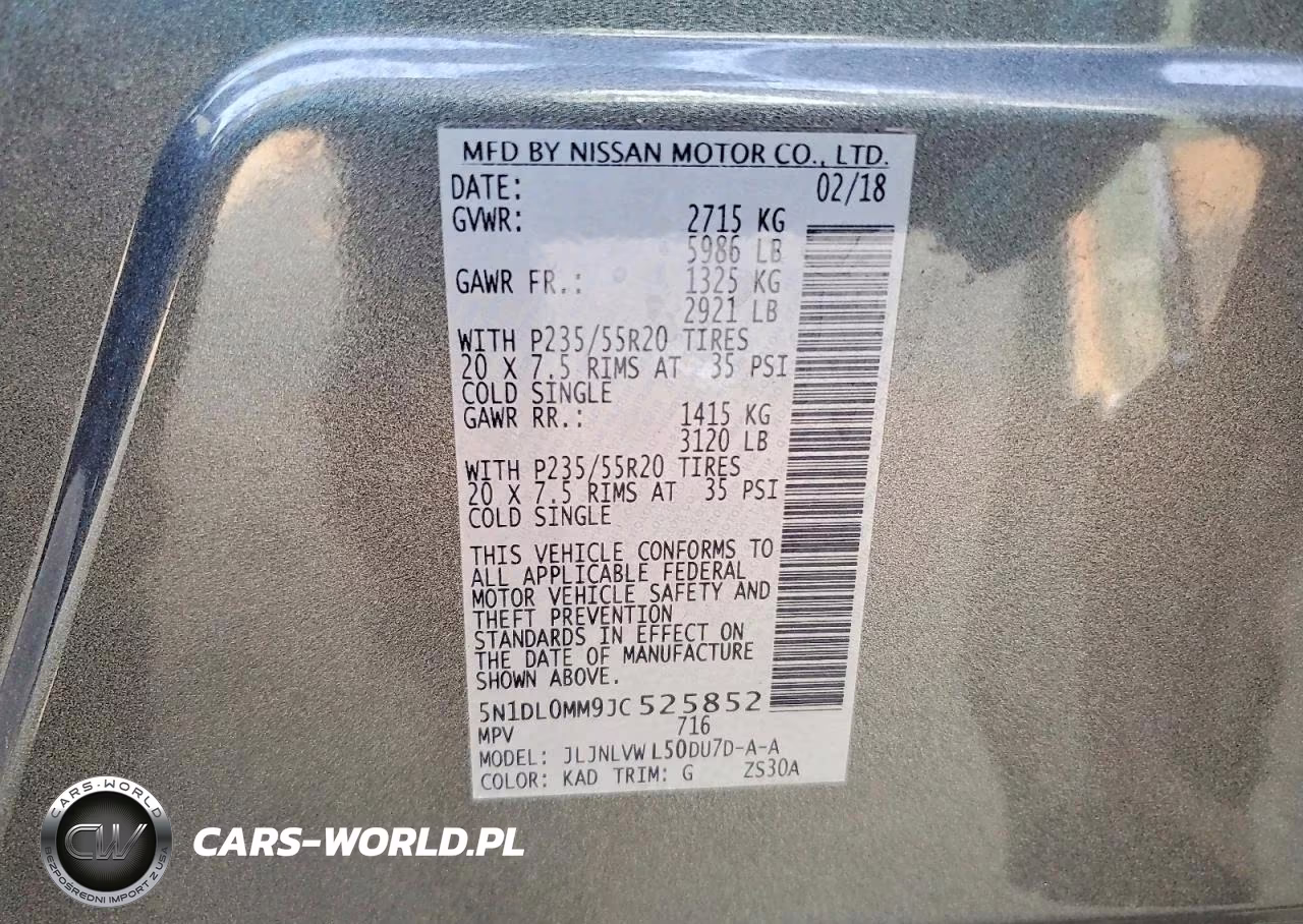 2018 Infiniti Qx60 Base VIN:5N1DL0MM9JC525852 - 13