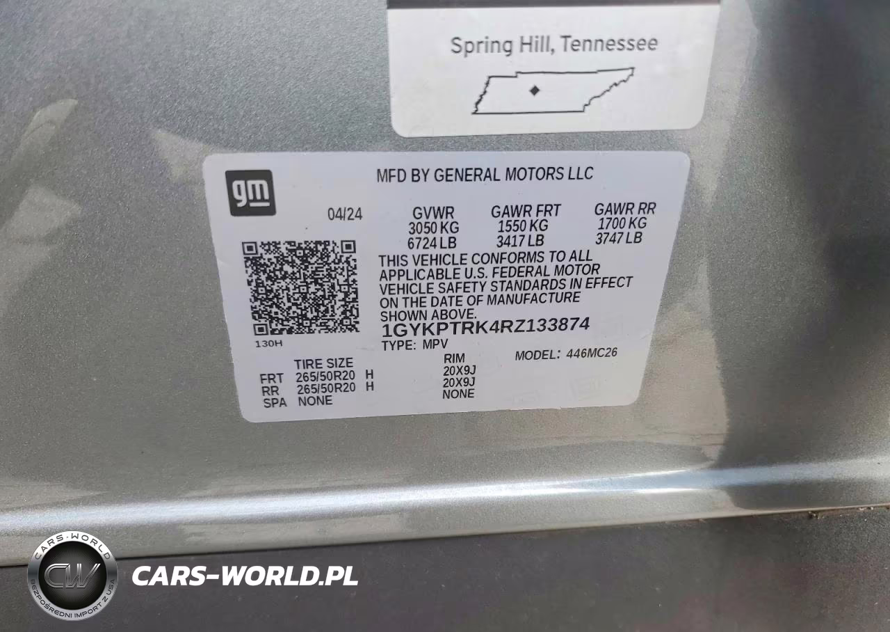 2024 Cadillac Lyriq Sport VIN:1GYKPTRK4RZ133874 - 13