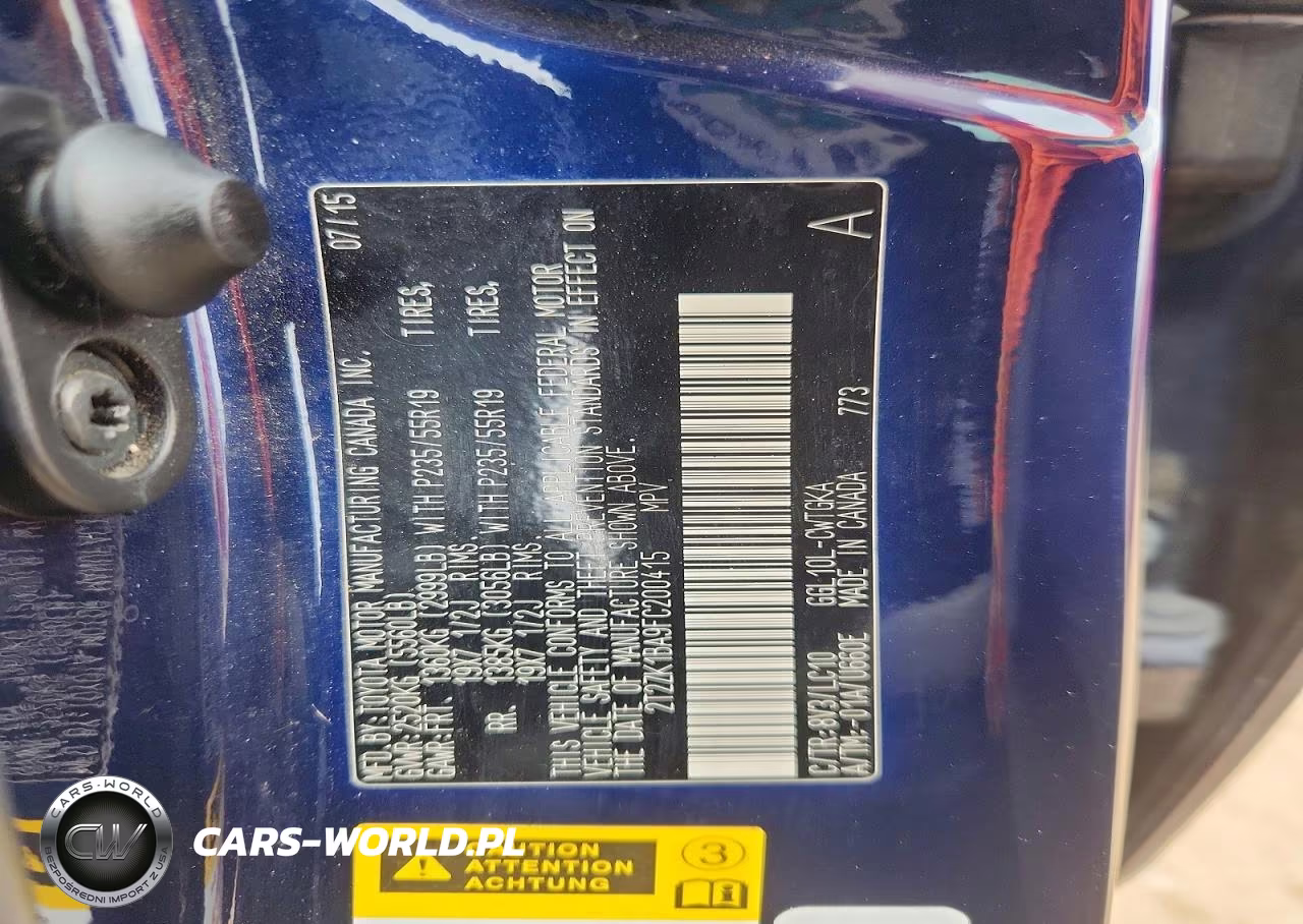2015 Lexus Rx 350 Base VIN:2T2ZK1BA9FC200415 - 13