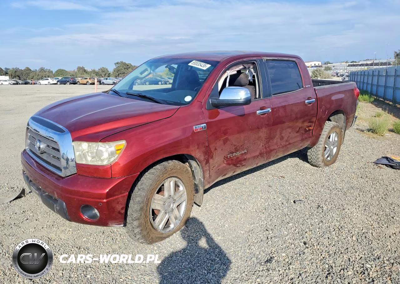 2008 Toyota Tundra Crewmax Limited VIN:5TFDV58108X051112 - 1