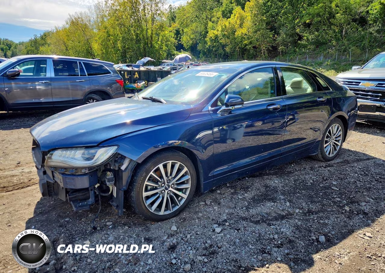 2017 Lincoln Mkz Hybrid Select VIN:3LN6L5LU0HR600845 - 1