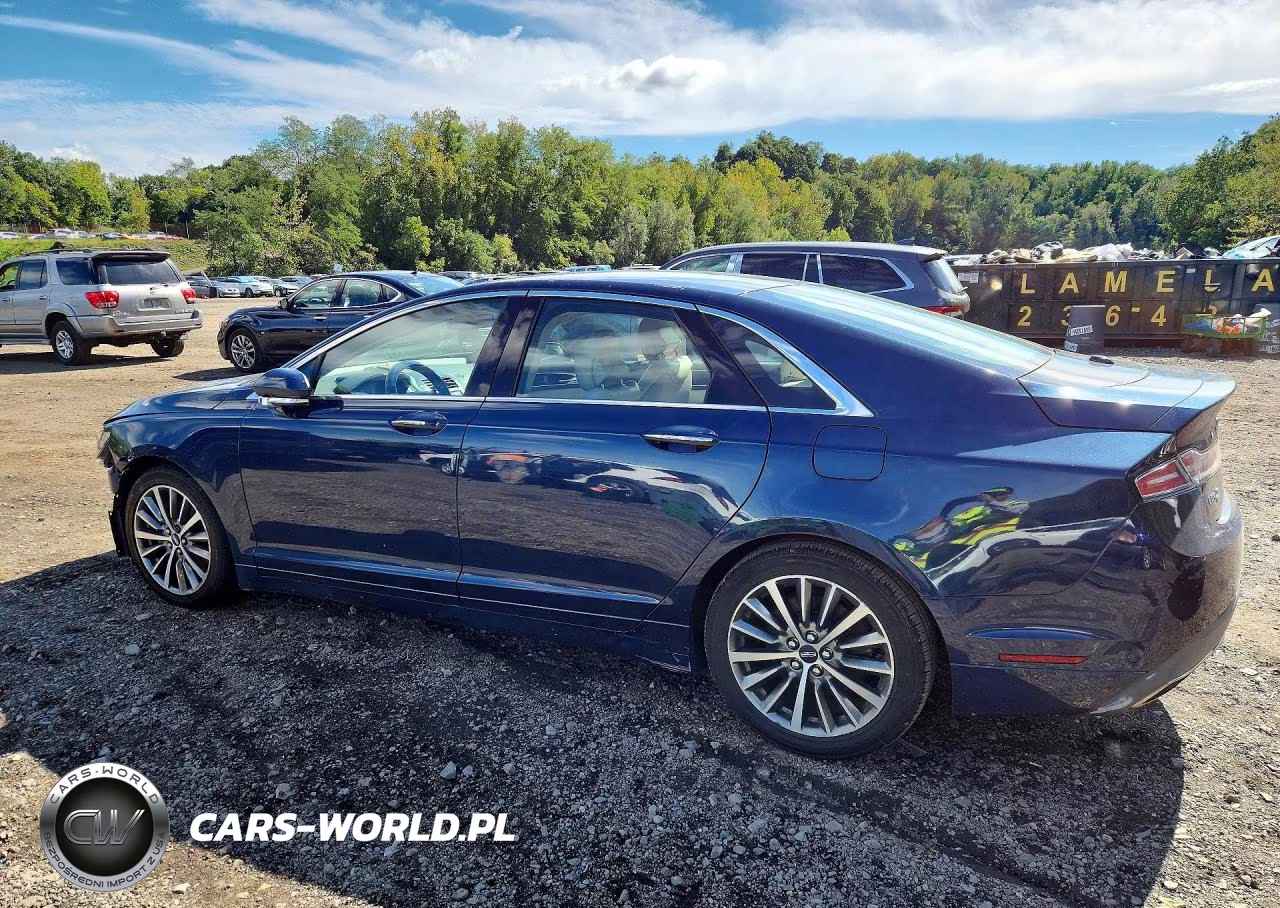 2017 Lincoln Mkz Hybrid Select VIN:3LN6L5LU0HR600845 - 2