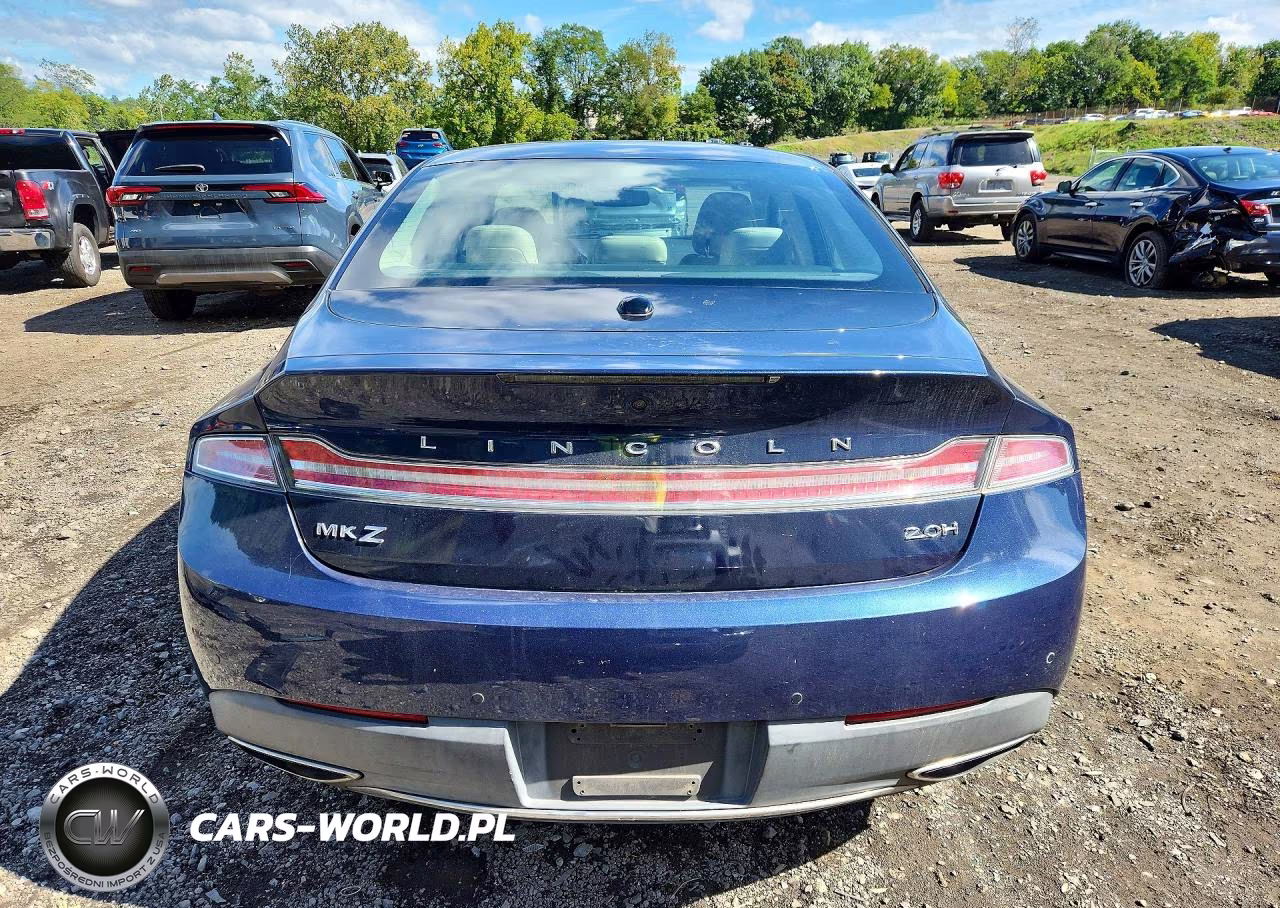 2017 Lincoln Mkz Hybrid Select VIN:3LN6L5LU0HR600845 - 6