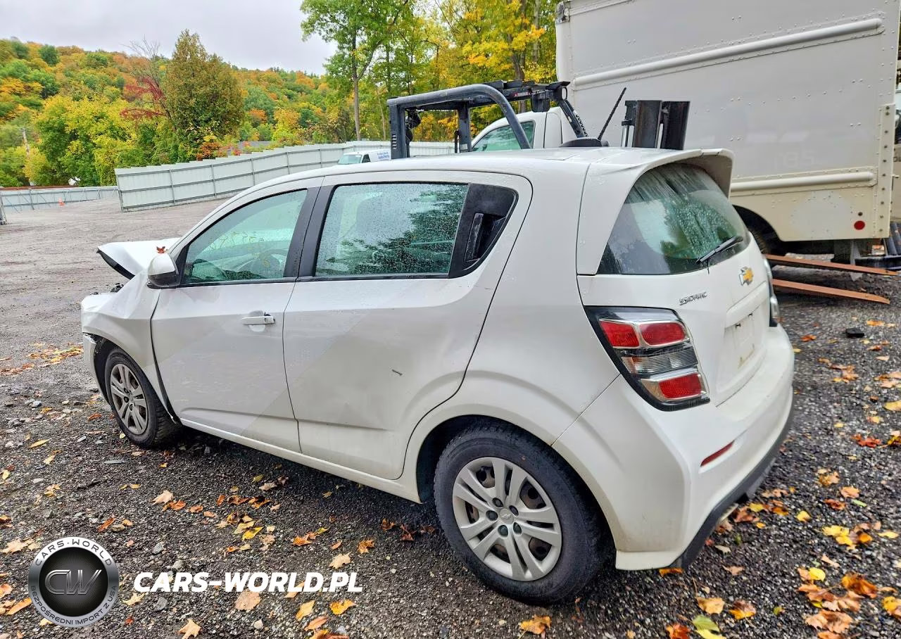 2020 Chevrolet Sonic VIN:1G1JG6SB3L4104277 - 2