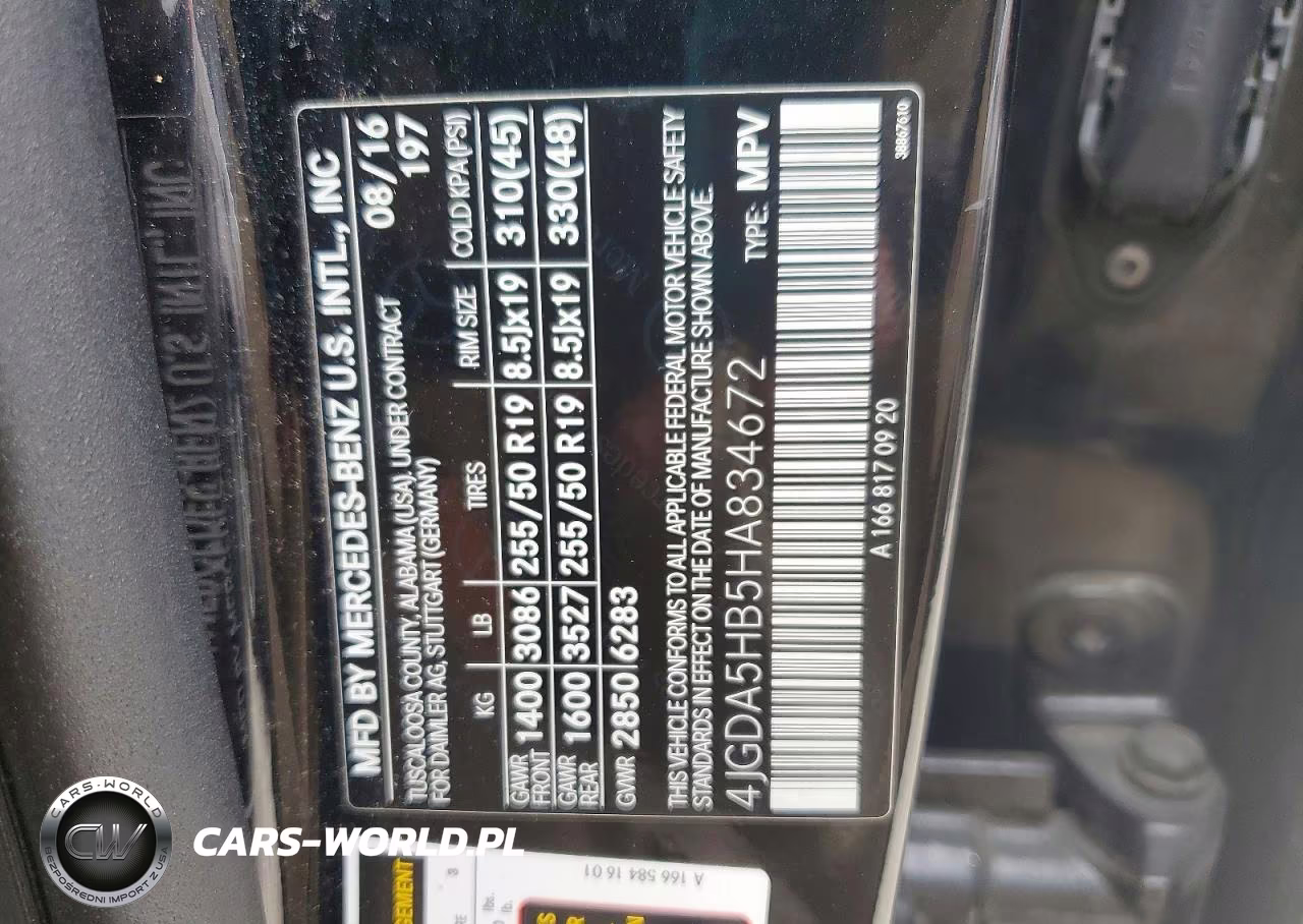 2017 Mercedes-Benz Gle 350 4Matic VIN:4JGDA5HB5HA834672 - 13