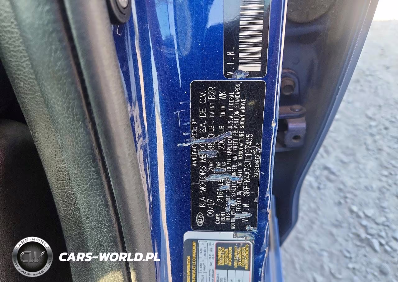 2018 Kia Forte Lx VIN:3KPFK4A73JE197455 - 12