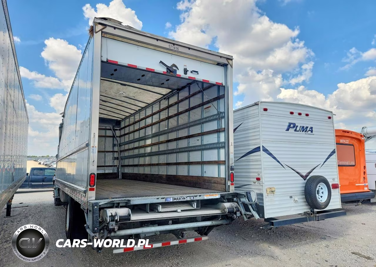 2023 Hino L6 Box Truck VIN:5PVNJ7AV2P5T52077 - 2