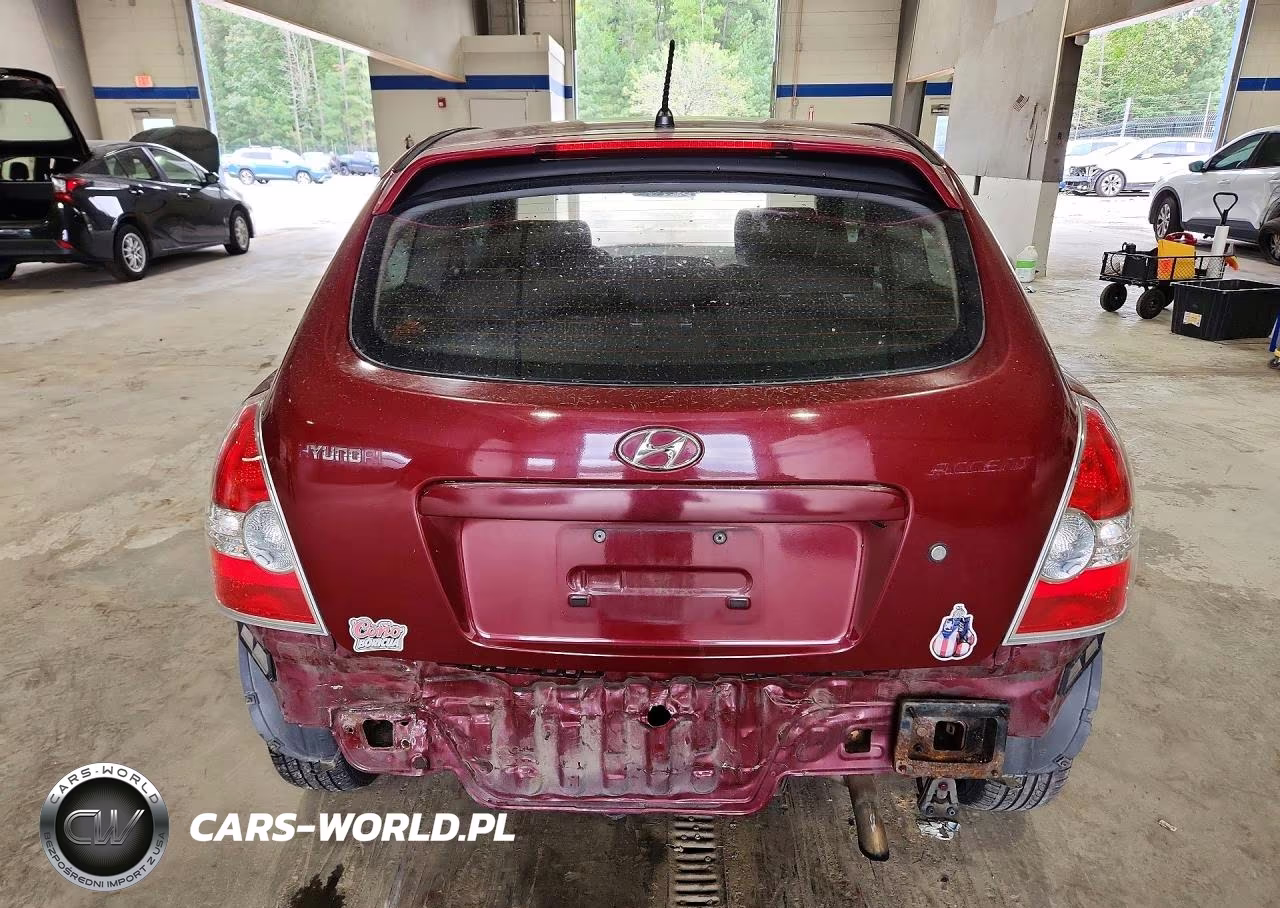 2007 Hyundai Accent Gs VIN:KMHCM36C17U031910 - 6