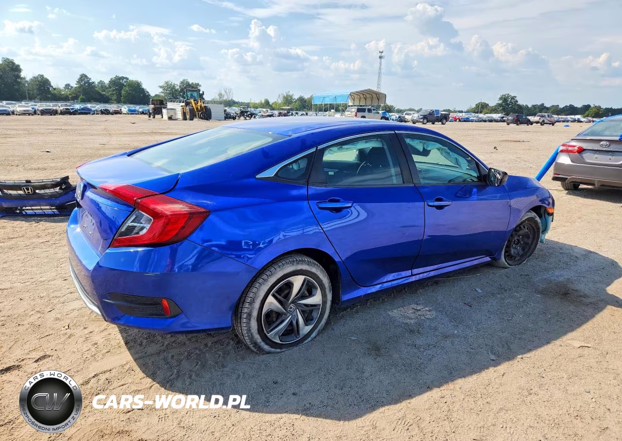 2021 Honda Civic Lx VIN:2HGFC2F69MH537736 - 3