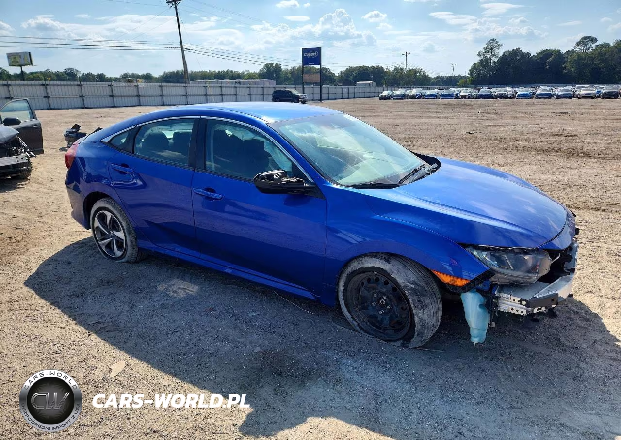 2021 Honda Civic Lx VIN:2HGFC2F69MH537736 - 4
